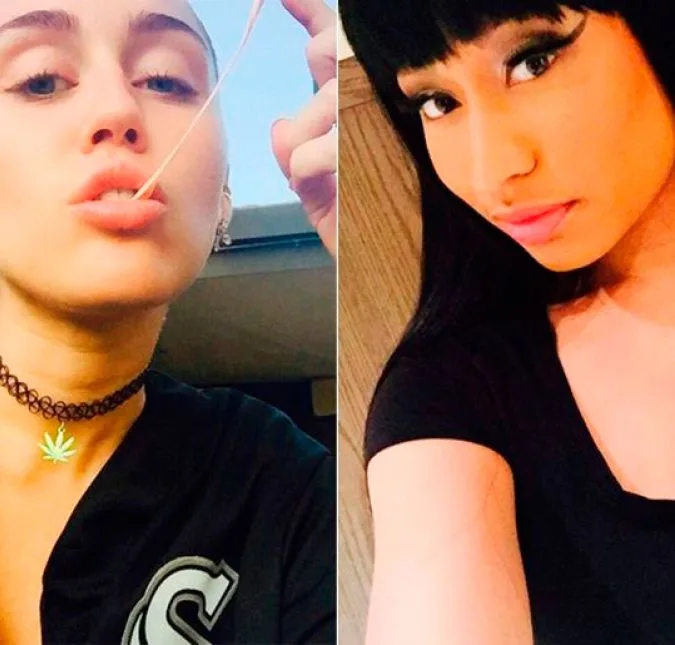 Nicki Minaj volta a brigar com Miley Cyrus sobre polêmica no VMA