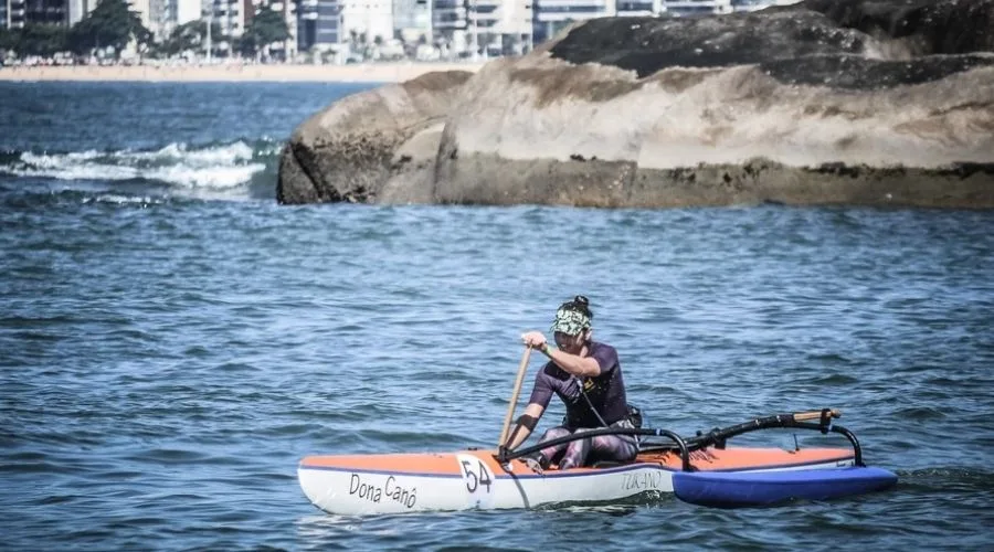 ​Remadores de todo o país disputam Brasileiro de canoagem em Vila Velha