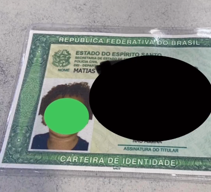 Mãe é surpreendida ao encontrar foto e digital de outra criança no RG do filho no ES