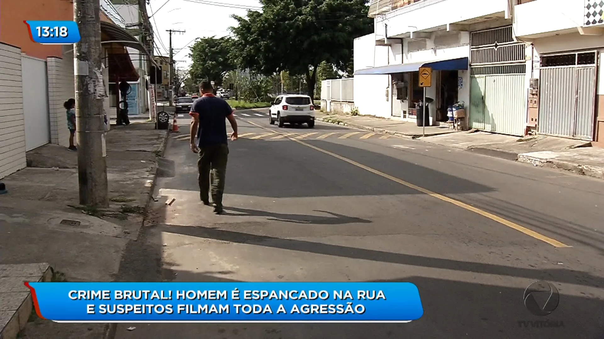 Homem é espancado por suspeito de homicídio