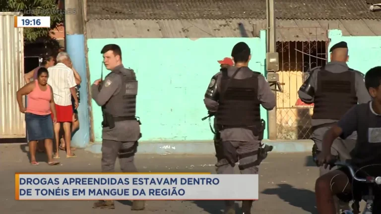 Drogas são apreendidas dentro de tonéis