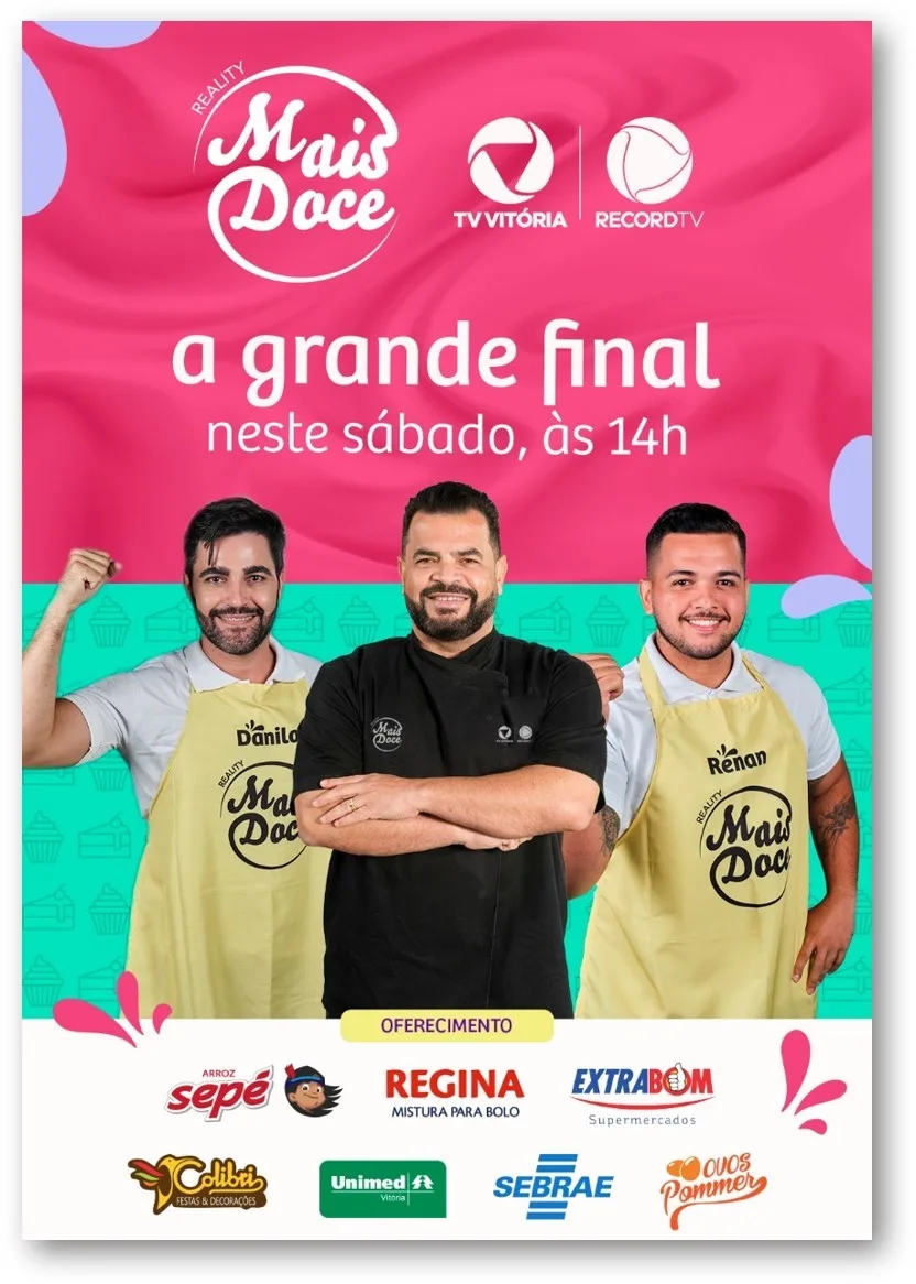 Mais Doce: apresentadores comentam sobre a grande final do reality