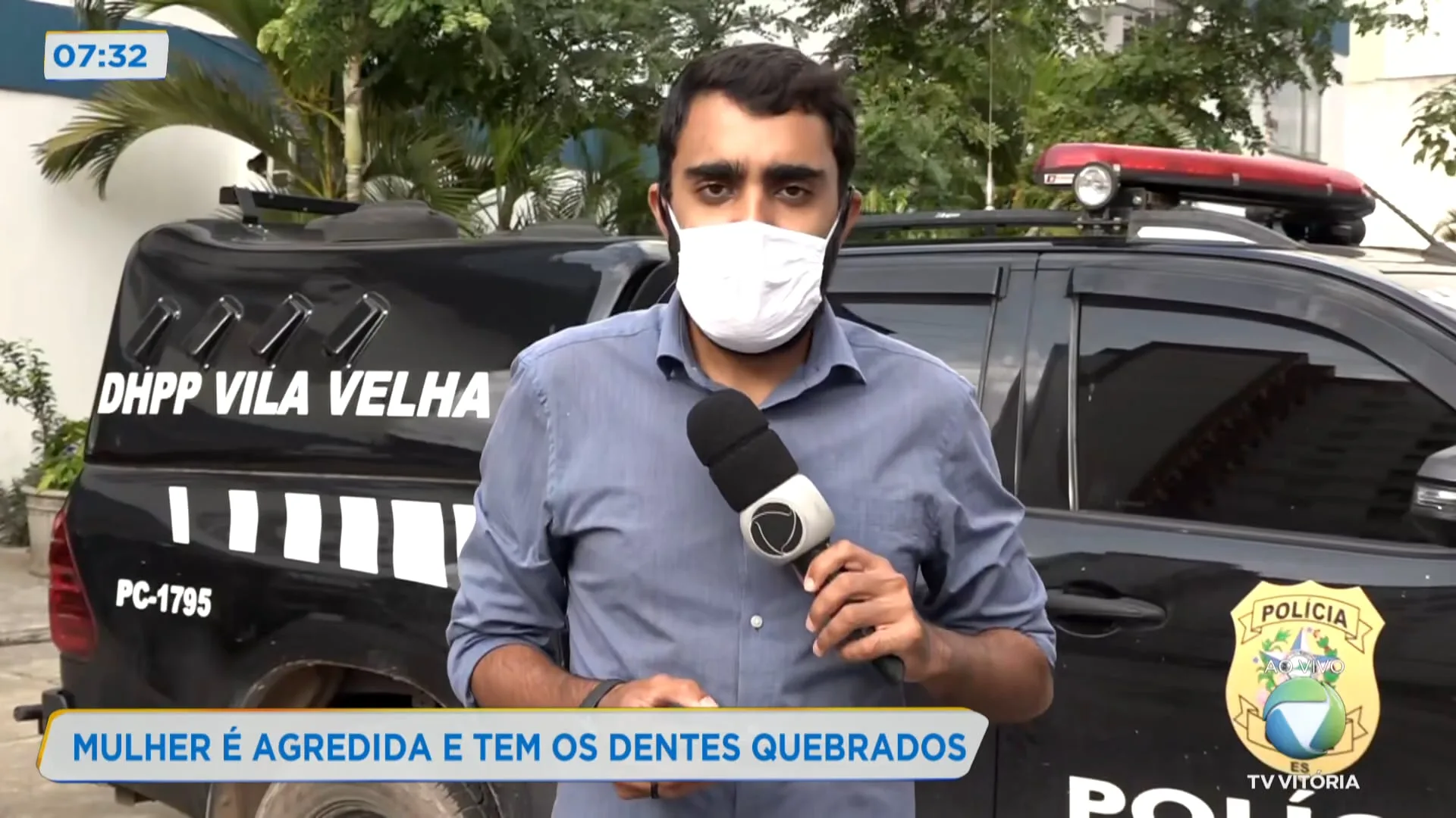 Mulher é agredida e tem os dentes quebrados