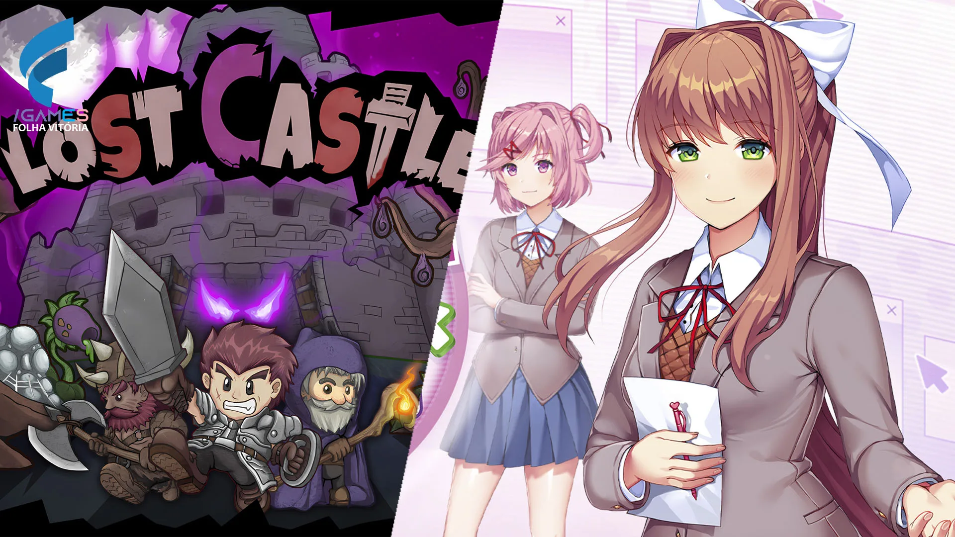 Jogos de graça para PC: Doki Doki e Lost Castle na Epic Games Store