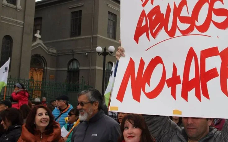 Milhares protestam no Chile contra o sistema previdenciário