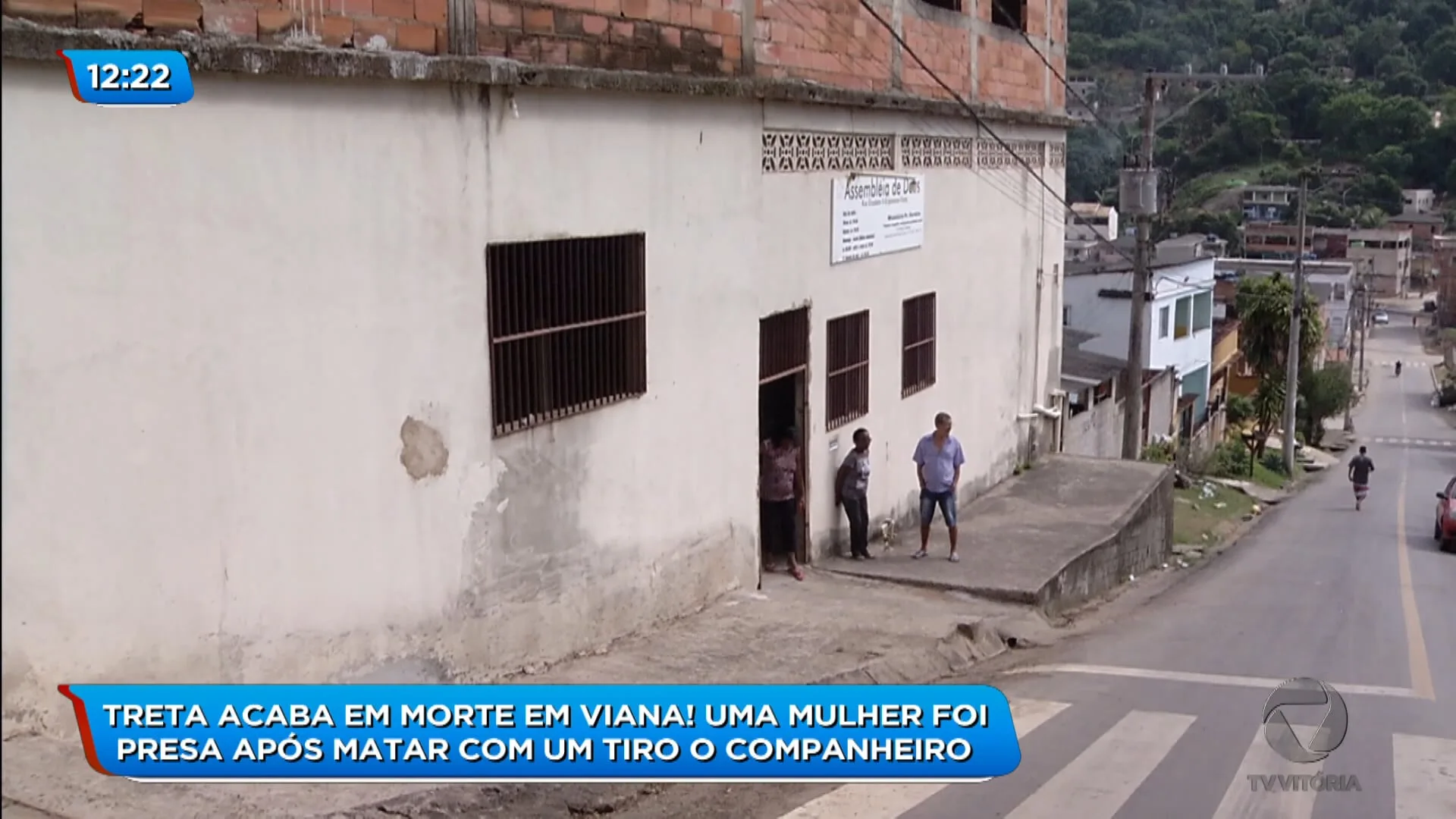 Mulher mata companheiro com tiro