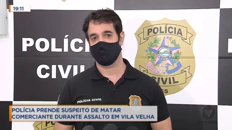 Polícia prende suspeito de matar comerciante durante assalto em Vila Velha