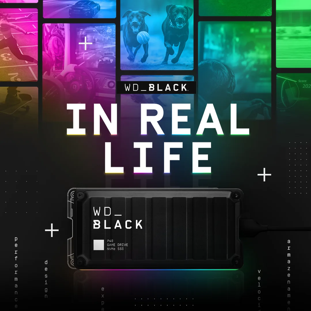 WD_BLACK, marca gamer da Western Digital, promove concurso 'In Real Life'