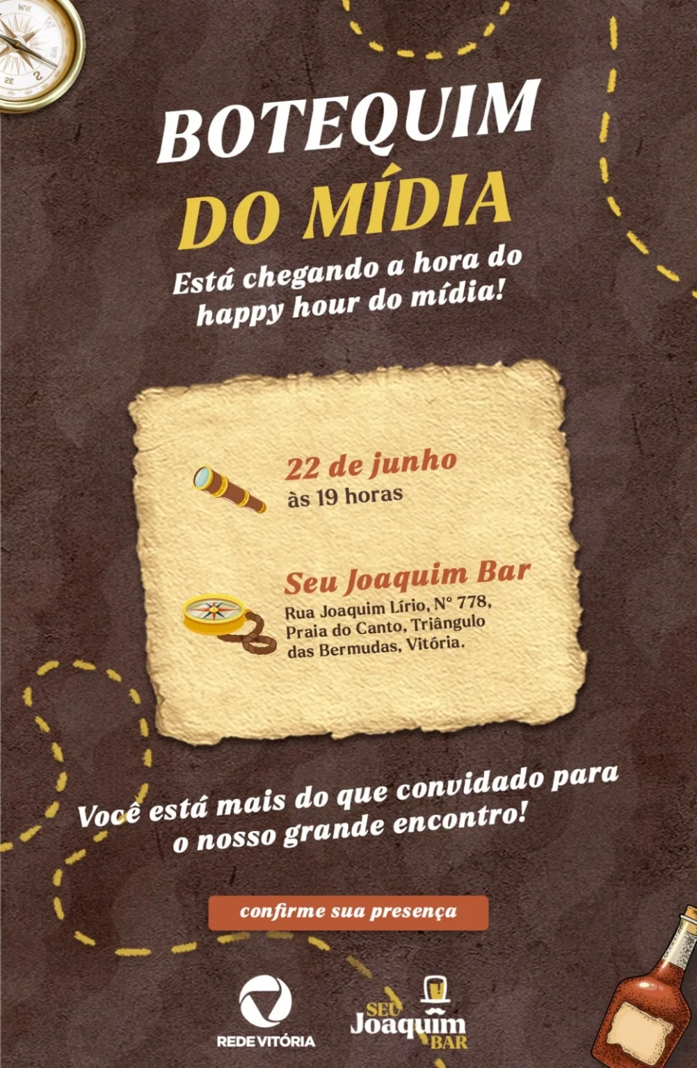 Rede Vitória recebe os mídias para comemorar o Dia do Mídia