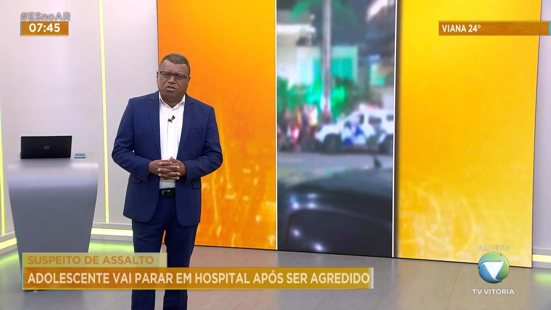 Adolescente vai parar em hospital após ser agredido