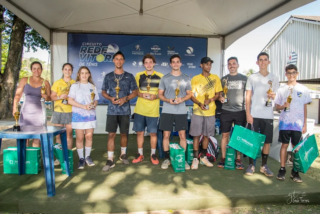 Circuito Rede Vitória ES Open de Tênis: 'competição foi um sucesso', diz representante da Federação