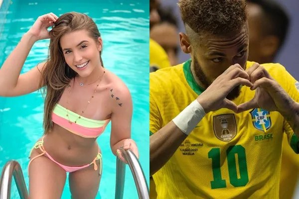 Neymar leva capixaba, ex de Arthur Picoli, para assistir final da Copa América