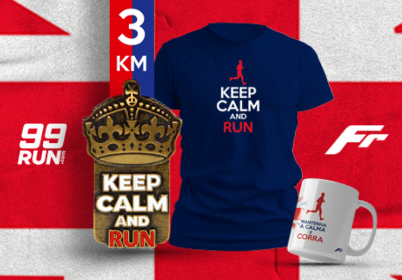 Foco Radical lança corrida virtual "KEEP CALM AND RUN"