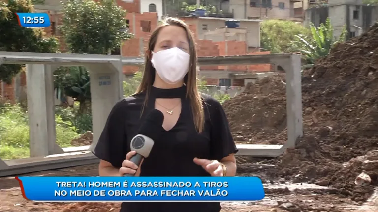 Homem é morto em obra da prefeitura de Serra