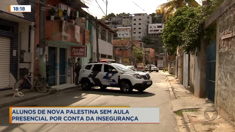 Aulas suspensas por causa da violência prejudicam 15 mil pessoas em Vitória