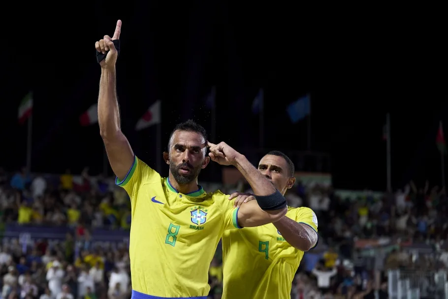 É hexa! Brasil é campeão da Copa do Mundo de Beach Soccer