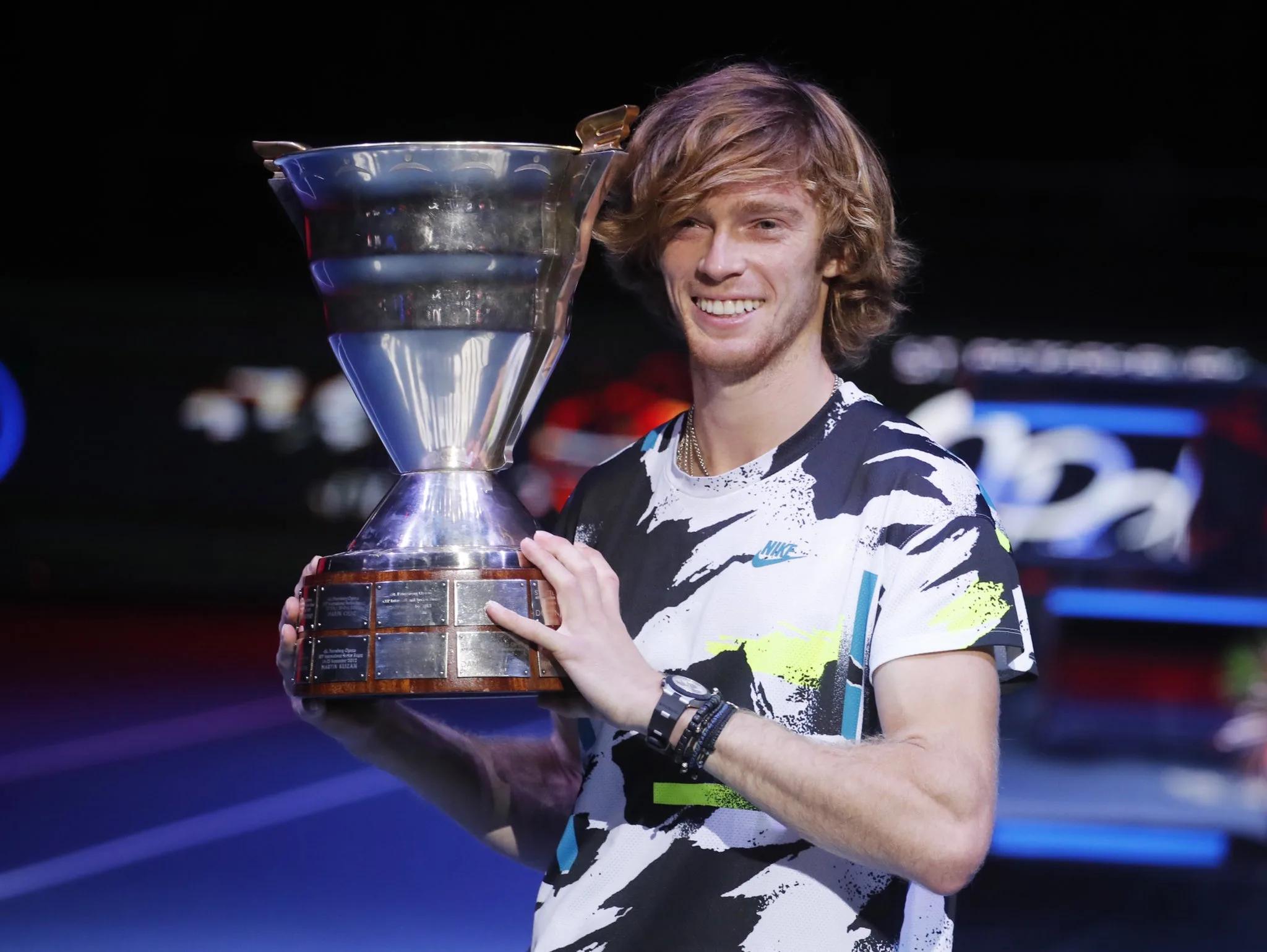 Andrey Rublev ganha prêmio da ATP como tenista de melhor evolução em 2020