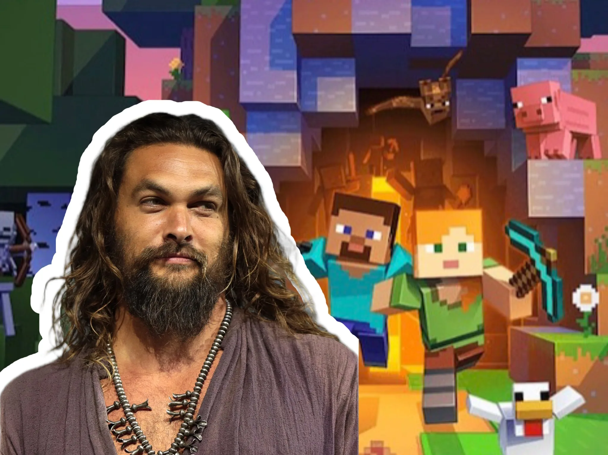 As filmagens de Minecraft com Jason Momoa e Jack Black chegam ao fim