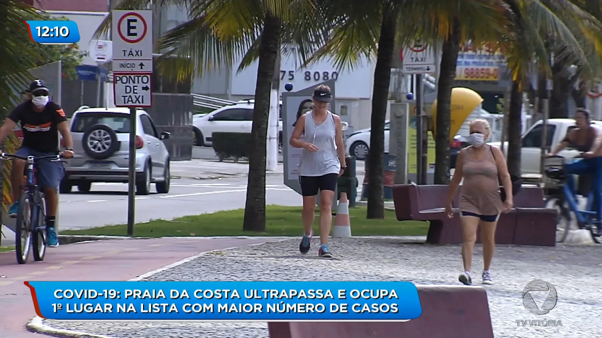 Praia da Costa é o bairro com mais infectados no ES