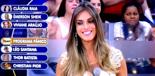 Nicole Bahls deixa elenco do “Pânico”, que confirma saída da modelo da atração