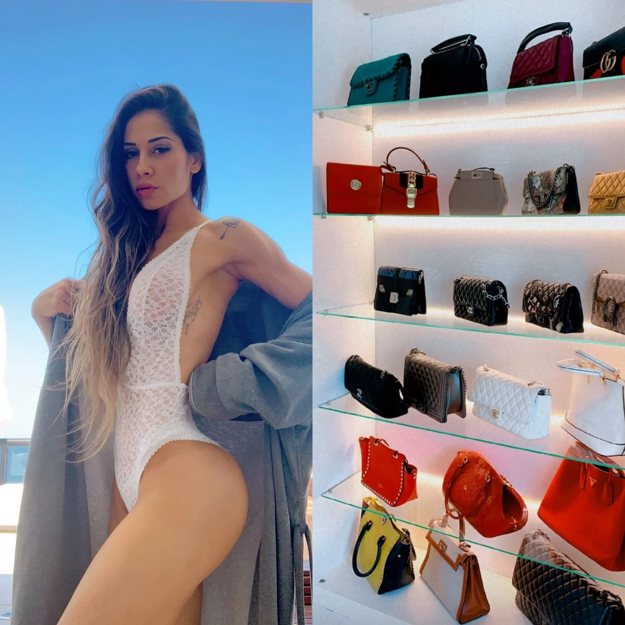 Mayra Cardi abre seu closet de bolsas e mostra peça de mais de 12 mil reais