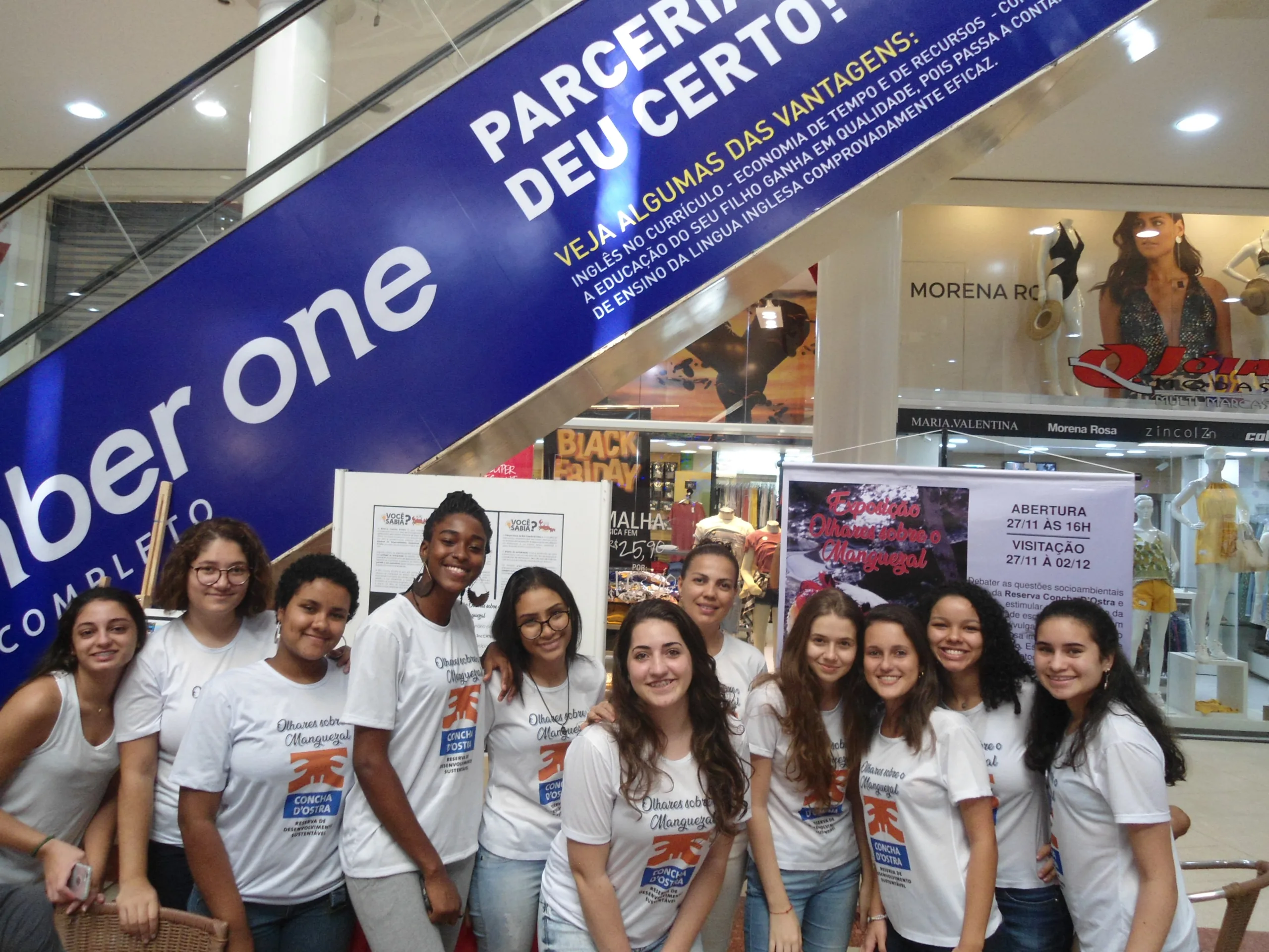 Escola de Guarapari realiza exposição fotográfica sobre o Manguezal Concha D’ostra