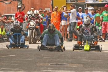 Corrida de rolimã vai levar adrenalina e velocidade para o Bairro da Penha