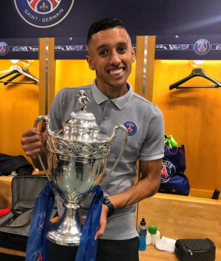 Zagueiro Marquinhos estende contrato com o PSG até 2022