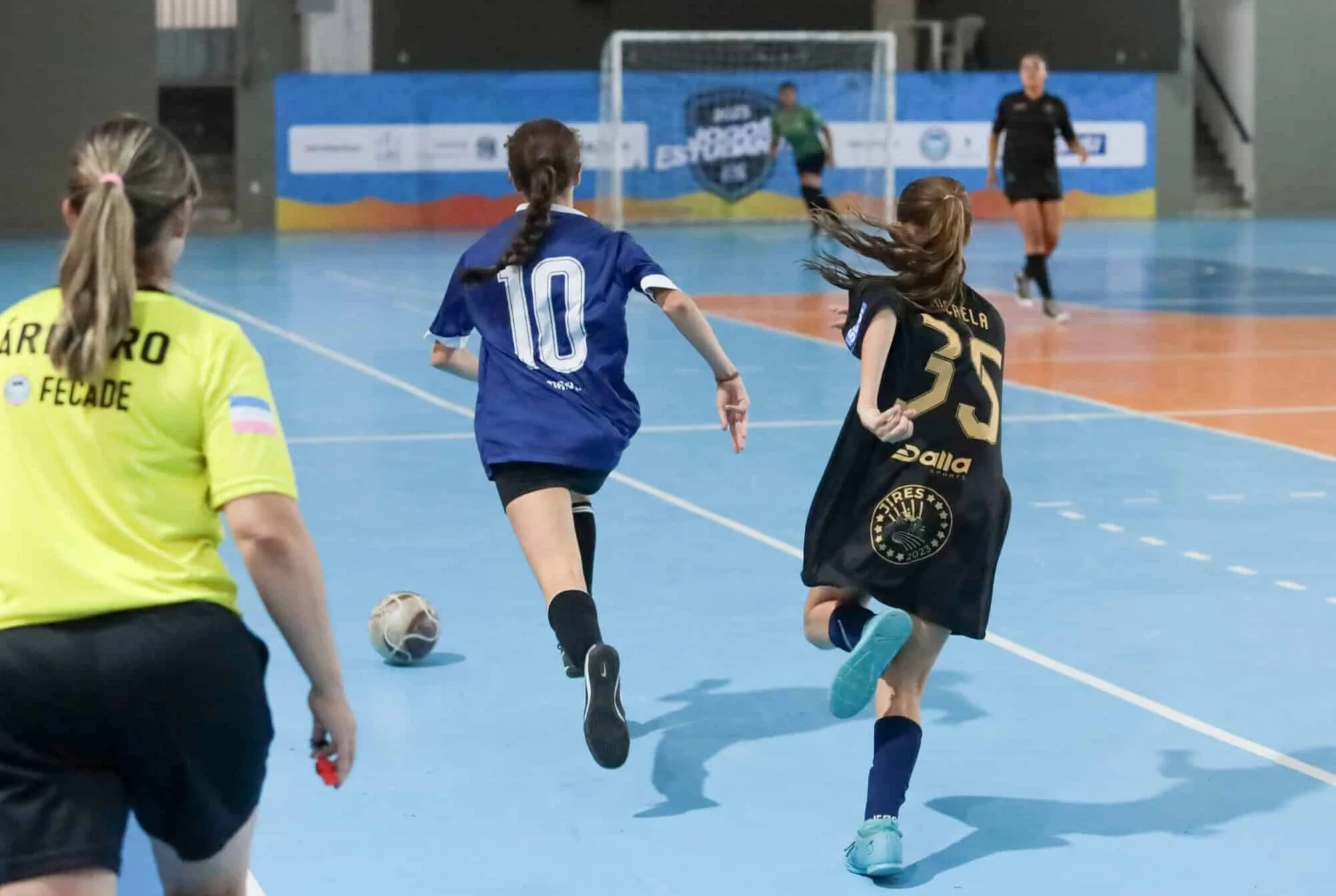 Futsal feminino é uma das modalidades que irão agitar a competição - Foto: Everton Nunes