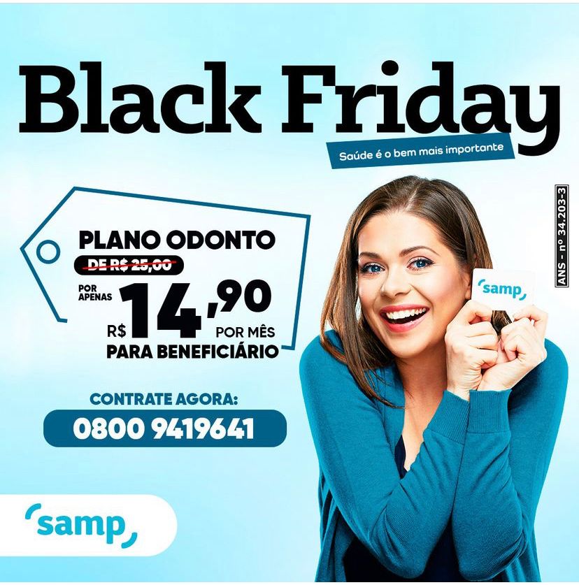 Promoção além do varejo: Black Friday oferece plano de saúde com desconto Promoção além do varejo: Black Friday oferece plano de saúde com desconto