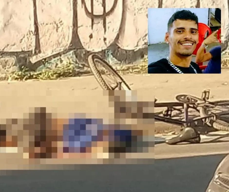 Ciclista morre atropelado por caminhão quando seguia para o trabalho na manhã desta quarta-feira