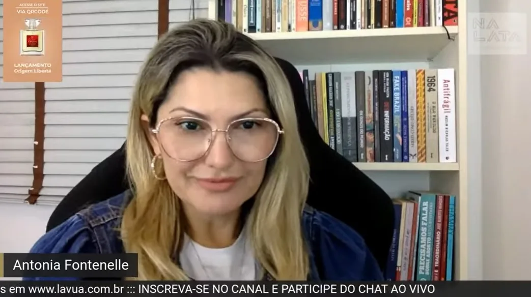 Foto: Reprodução/YouTube Na Lata com Antonia Fontenelle