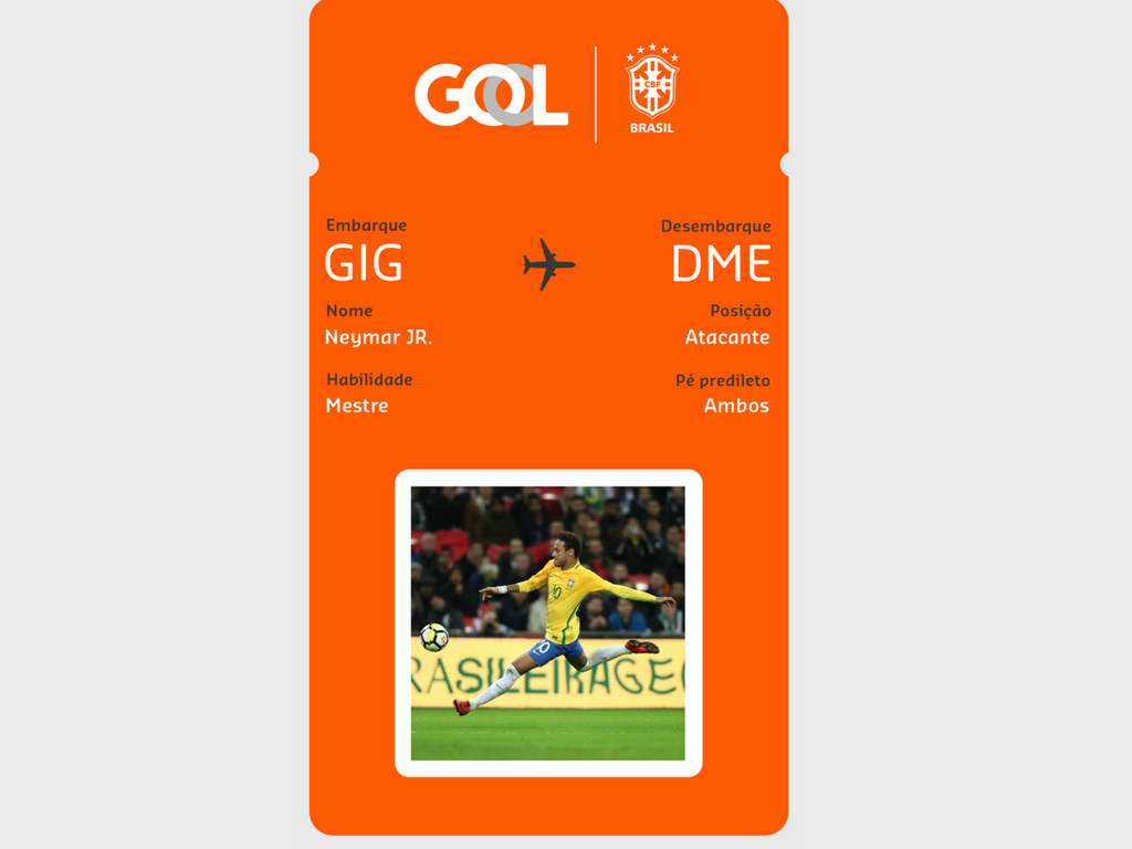 GOL divulga convocação da Seleção Brasileira com check-in dos jogadores
