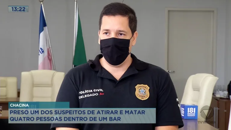 Polícia Civil prende suspeito de participar de chacina no interior do Estado