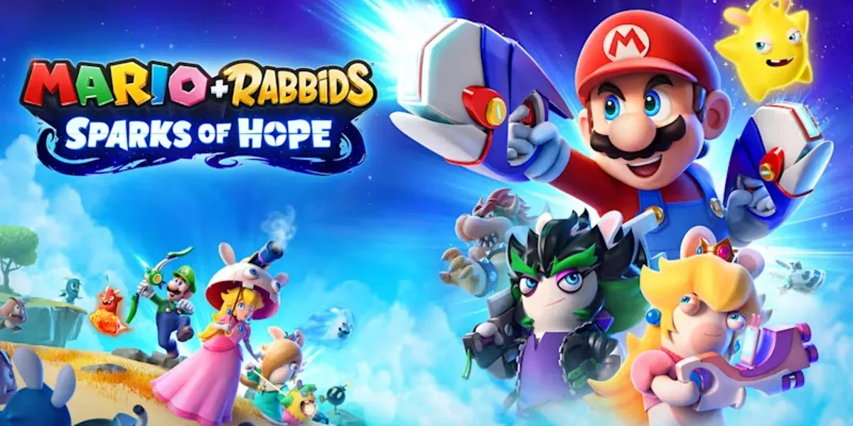 Jogue Mario + Rabbids Sparks of Hope na faixa no Nintendo Switch!