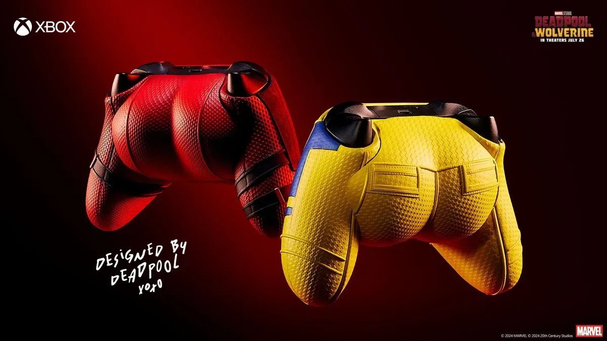 Agora tem um controle Xbox do Wolverine para combinar com o do Deadpool