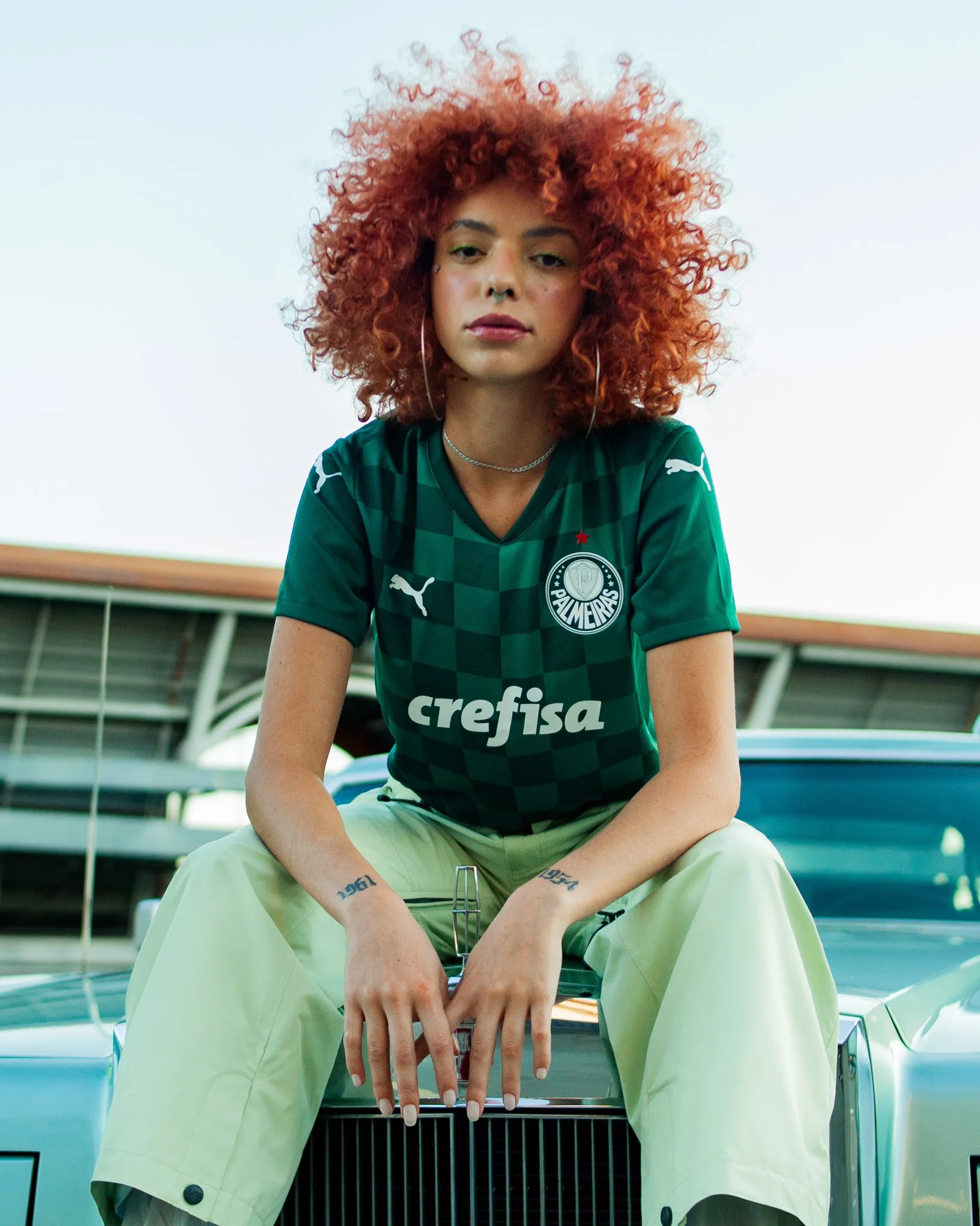 Palmeiras lança camisa quadriculada para a disputa da temporada de 2021