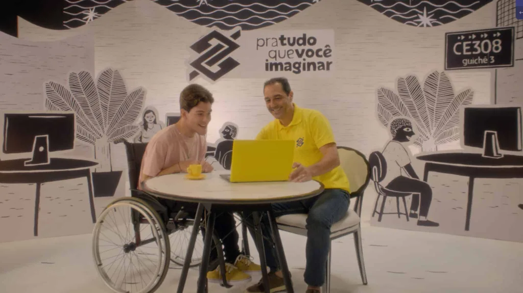 Banco do Brasil lança campanha para apresentar primeiro espaço figital .BB em Recife Banco do Brasil lança campanha para apresentar primeiro espaço figital .BB em Recife