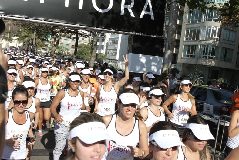 Corrida de grife! Sephora Beauty Run abre inscrições a R$ 250 para prova feminina de 6km