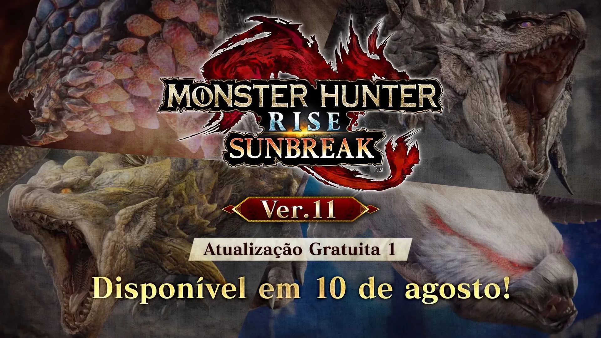 Atualização de Monster Hunter Rise: Sunbreak Chega dia 10