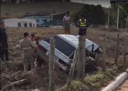 Cinco pessoas ficam feridas após acidente em rodovia de Cachoeiro