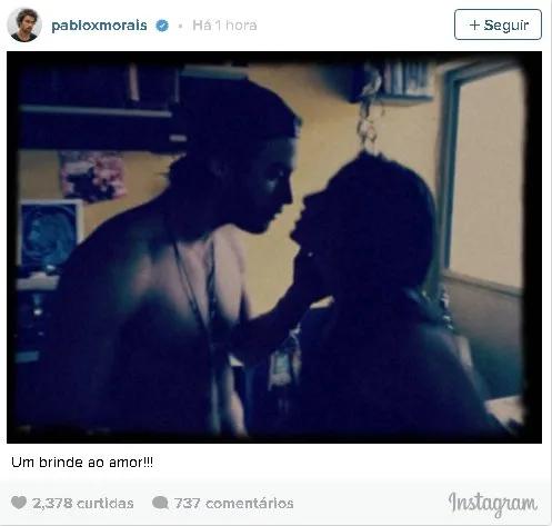 Pablo Morais assume romance com Anitta ao postar foto no Instagram