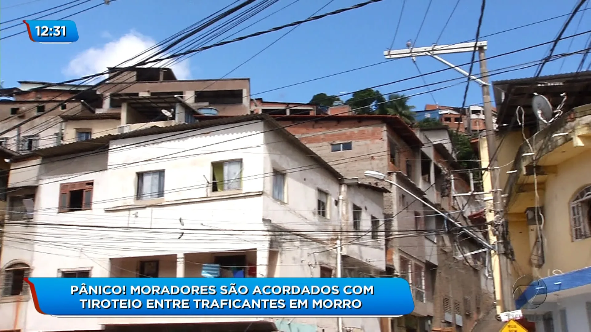 Tiroteio aterroriza noite em morro de Vitória