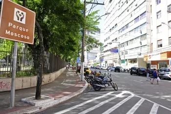 Papo da Cidade Estacionamento Rotativo Panfletagem ao redor do Parque Moscoso