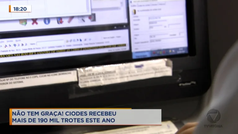 Ciodes recebeu mais de 190 mil trotes em 2021