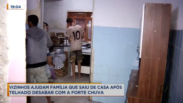 Família que teve casa destelhada consegue nova moradia com ajuda de amigos