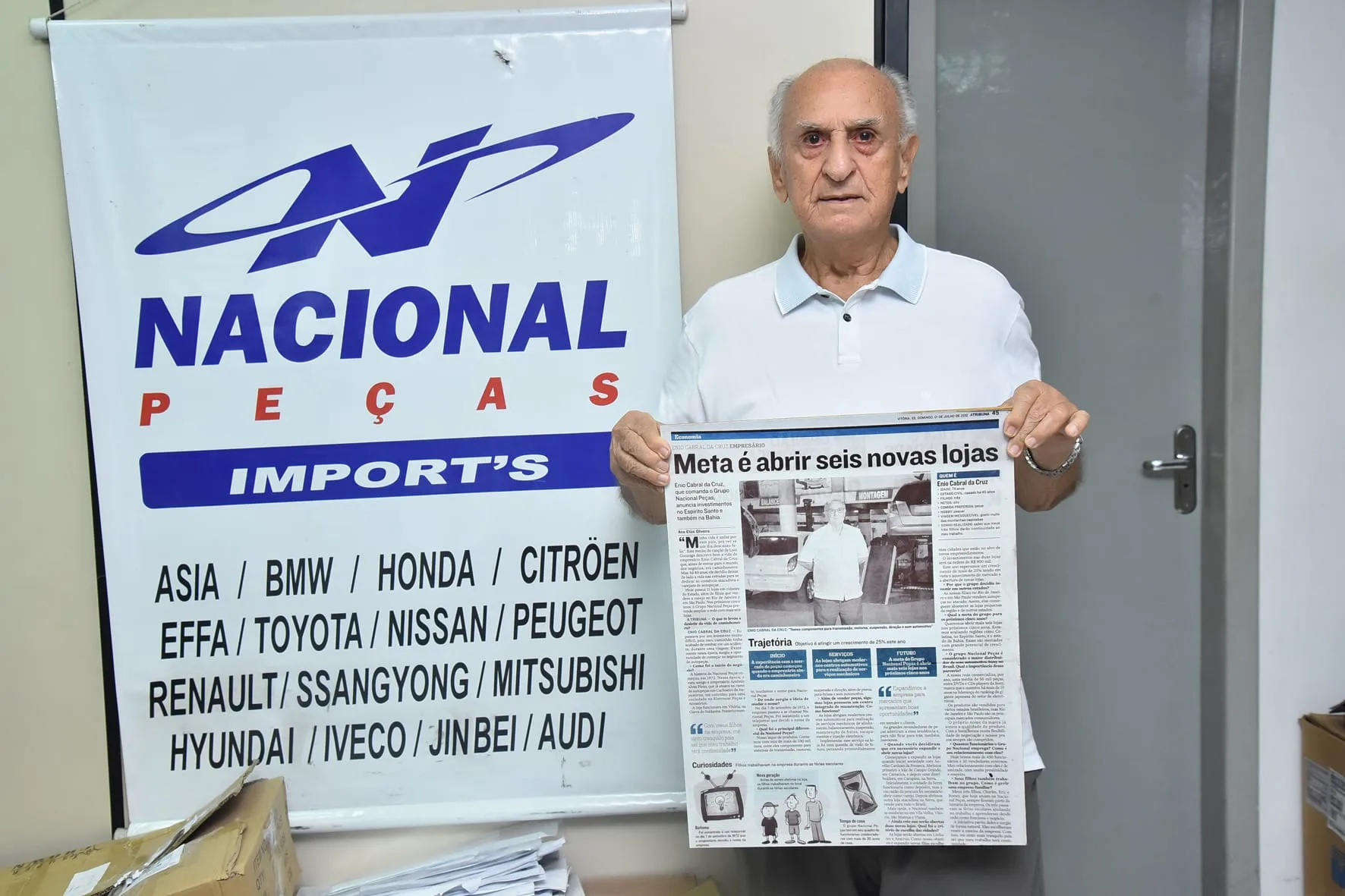 “Estamos atuando no mercado de autopeças há 50 anos com uma gestão transparente, ética e de muito respeito ao consumidor.”