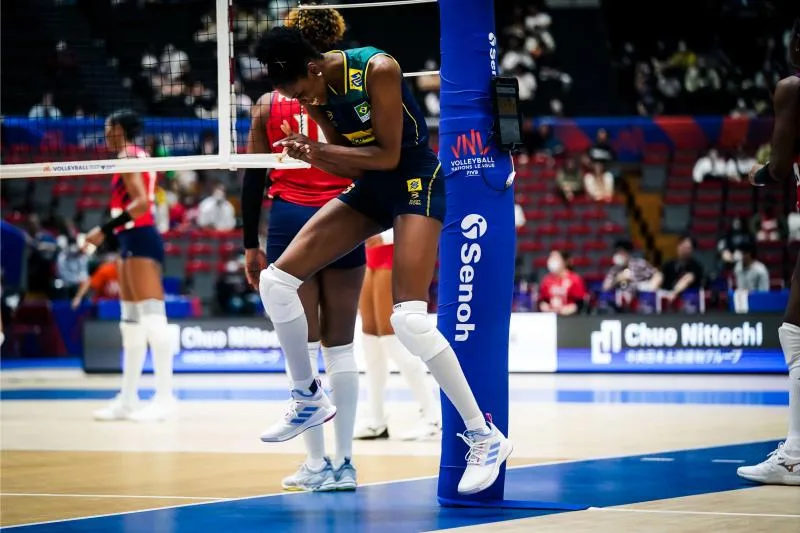 Brasil derrota República Dominicana e garante 2ª vitória na Liga das Nações de vôlei