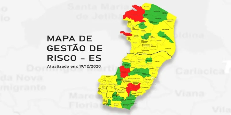 Marechal Floriano é classificado no nível de risco moderado no 36º Mapa de Risco COVID-19