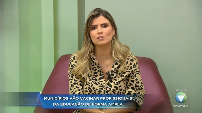 Municípios vão vacinar profissionais da educação de forma ampla